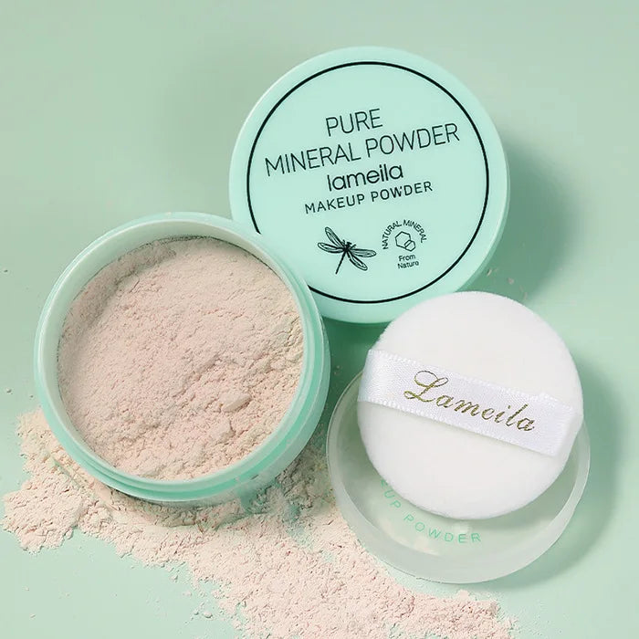 Makeup Loose Powder | Oil-Control, Waterproof Matte Setting Powder for Long-Lasting Finish