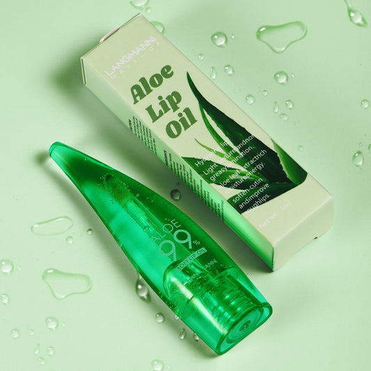 Aloe Vera Lip Oil | Hydrating Long-Lasting Lip Gloss