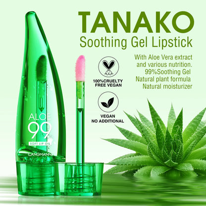 Aloe Vera Lip Oil | Hydrating Long-Lasting Lip Gloss