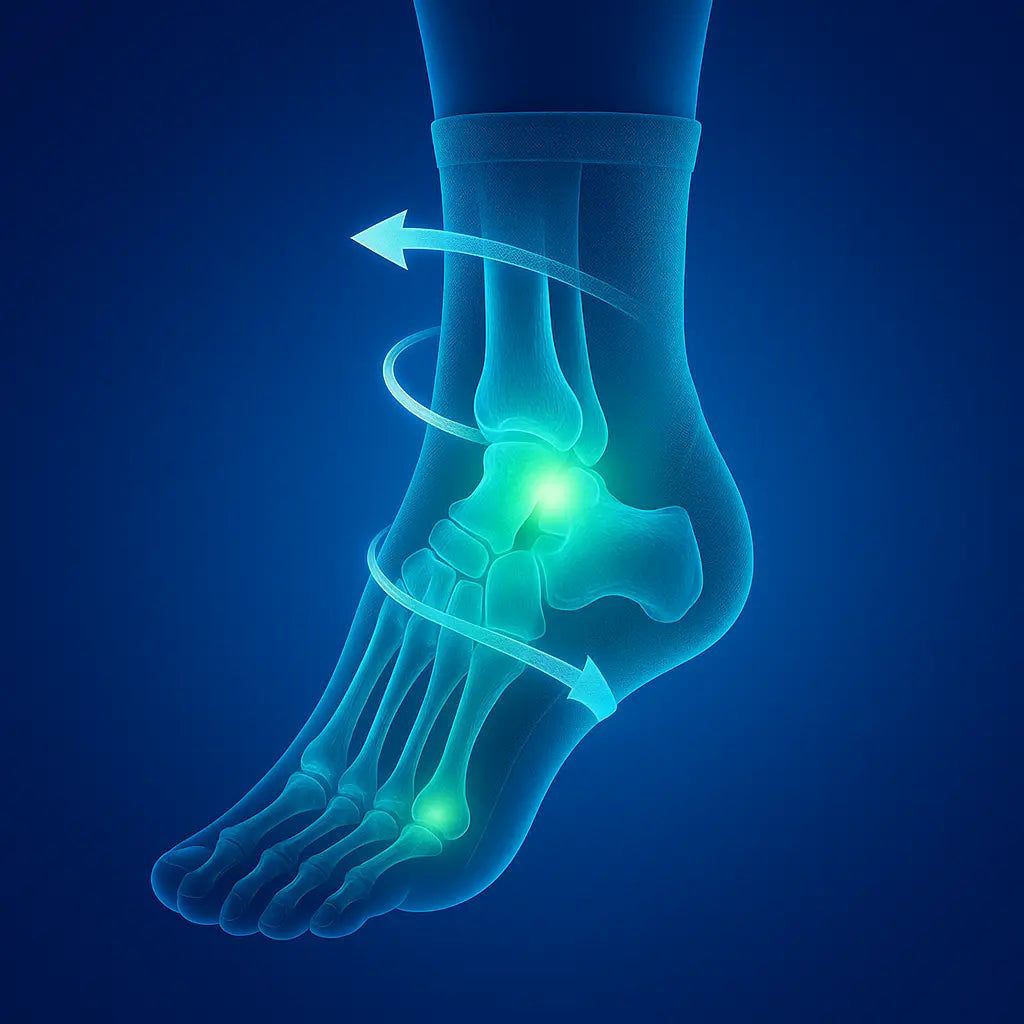 Casio London plantar fasciitis foot sleeve for heel pain relief and support